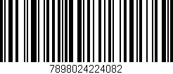 Código de barras (EAN, GTIN, SKU, ISBN): '7898024224082'