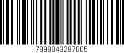 Código de barras (EAN, GTIN, SKU, ISBN): '7898043297005'