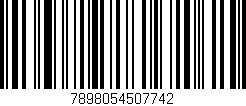 Código de barras (EAN, GTIN, SKU, ISBN): '7898054507742'