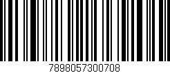 Código de barras (EAN, GTIN, SKU, ISBN): '7898057300708'