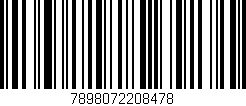 Código de barras (EAN, GTIN, SKU, ISBN): '7898072208478'