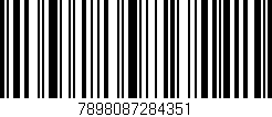 Código de barras (EAN, GTIN, SKU, ISBN): '7898087284351'