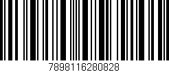 Código de barras (EAN, GTIN, SKU, ISBN): '7898116280828'