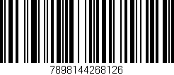 Código de barras (EAN, GTIN, SKU, ISBN): '7898144268126'