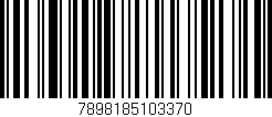 Código de barras (EAN, GTIN, SKU, ISBN): '7898185103370'