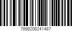 Código de barras (EAN, GTIN, SKU, ISBN): '7898206241487'