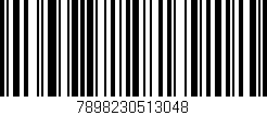 Código de barras (EAN, GTIN, SKU, ISBN): '7898230513048'