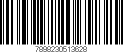 Código de barras (EAN, GTIN, SKU, ISBN): '7898230513628'