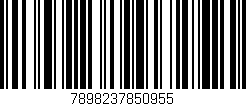 Código de barras (EAN, GTIN, SKU, ISBN): '7898237850955'