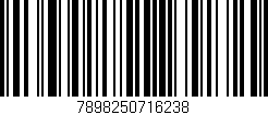 Código de barras (EAN, GTIN, SKU, ISBN): '7898250716238'