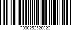 Código de barras (EAN, GTIN, SKU, ISBN): '7898252620823'