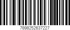 Código de barras (EAN, GTIN, SKU, ISBN): '7898252637227'