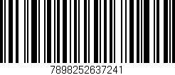 Código de barras (EAN, GTIN, SKU, ISBN): '7898252637241'