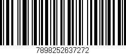 Código de barras (EAN, GTIN, SKU, ISBN): '7898252637272'