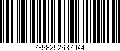 Código de barras (EAN, GTIN, SKU, ISBN): '7898252637944'