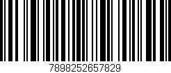 Código de barras (EAN, GTIN, SKU, ISBN): '7898252657829'