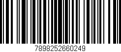 Código de barras (EAN, GTIN, SKU, ISBN): '7898252660249'