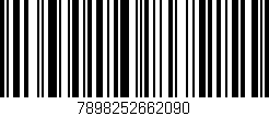 Código de barras (EAN, GTIN, SKU, ISBN): '7898252662090'