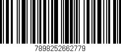 Código de barras (EAN, GTIN, SKU, ISBN): '7898252662779'