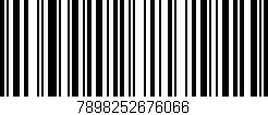 Código de barras (EAN, GTIN, SKU, ISBN): '7898252676066'