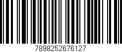 Código de barras (EAN, GTIN, SKU, ISBN): '7898252676127'