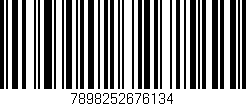Código de barras (EAN, GTIN, SKU, ISBN): '7898252676134'
