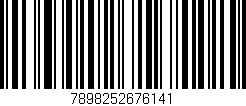 Código de barras (EAN, GTIN, SKU, ISBN): '7898252676141'