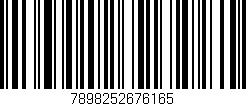 Código de barras (EAN, GTIN, SKU, ISBN): '7898252676165'