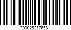 Código de barras (EAN, GTIN, SKU, ISBN): '7898252676561'
