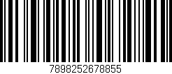 Código de barras (EAN, GTIN, SKU, ISBN): '7898252678855'