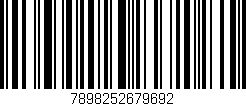 Código de barras (EAN, GTIN, SKU, ISBN): '7898252679692'