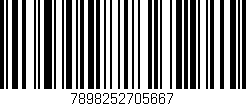 Código de barras (EAN, GTIN, SKU, ISBN): '7898252705667'