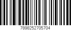 Código de barras (EAN, GTIN, SKU, ISBN): '7898252705704'