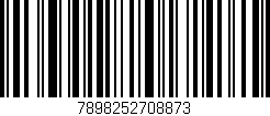 Código de barras (EAN, GTIN, SKU, ISBN): '7898252708873'