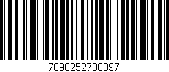 Código de barras (EAN, GTIN, SKU, ISBN): '7898252708897'