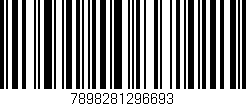 Código de barras (EAN, GTIN, SKU, ISBN): '7898281296693'