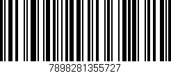 Código de barras (EAN, GTIN, SKU, ISBN): '7898281355727'