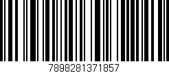 Código de barras (EAN, GTIN, SKU, ISBN): '7898281371857'