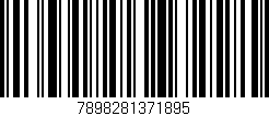 Código de barras (EAN, GTIN, SKU, ISBN): '7898281371895'