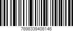 Código de barras (EAN, GTIN, SKU, ISBN): '7898339408146'