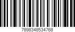 Código de barras (EAN, GTIN, SKU, ISBN): '7898348534768'