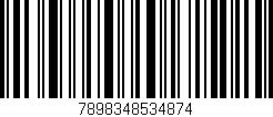 Código de barras (EAN, GTIN, SKU, ISBN): '7898348534874'