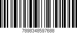 Código de barras (EAN, GTIN, SKU, ISBN): '7898348597688'
