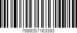 Código de barras (EAN, GTIN, SKU, ISBN): '7898357163393'