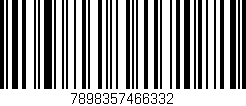 Código de barras (EAN, GTIN, SKU, ISBN): '7898357466332'