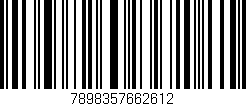 Código de barras (EAN, GTIN, SKU, ISBN): '7898357662612'