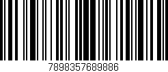 Código de barras (EAN, GTIN, SKU, ISBN): '7898357689886'