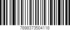 Código de barras (EAN, GTIN, SKU, ISBN): '7898373504118'