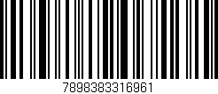 Código de barras (EAN, GTIN, SKU, ISBN): '7898383316961'