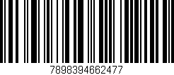 Código de barras (EAN, GTIN, SKU, ISBN): '7898394662477'